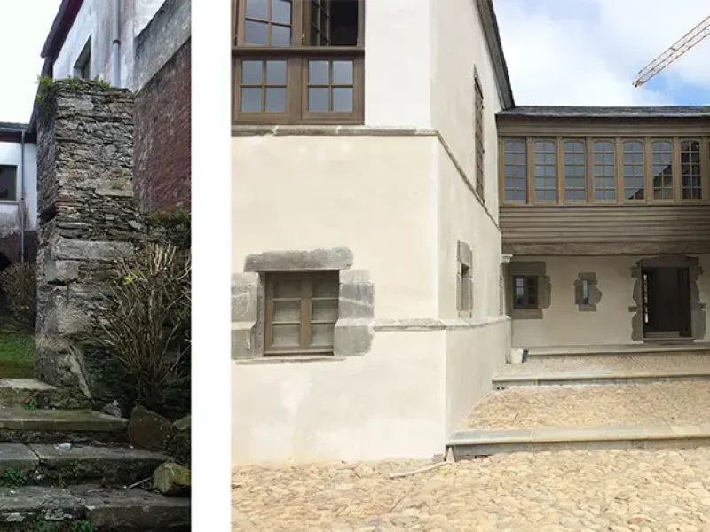 Palacio de Santa Cruz-anes después patio