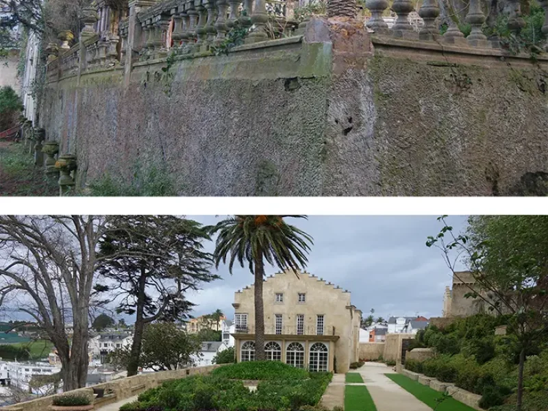 Palacio de los Pardo Donlebún-antesdespues