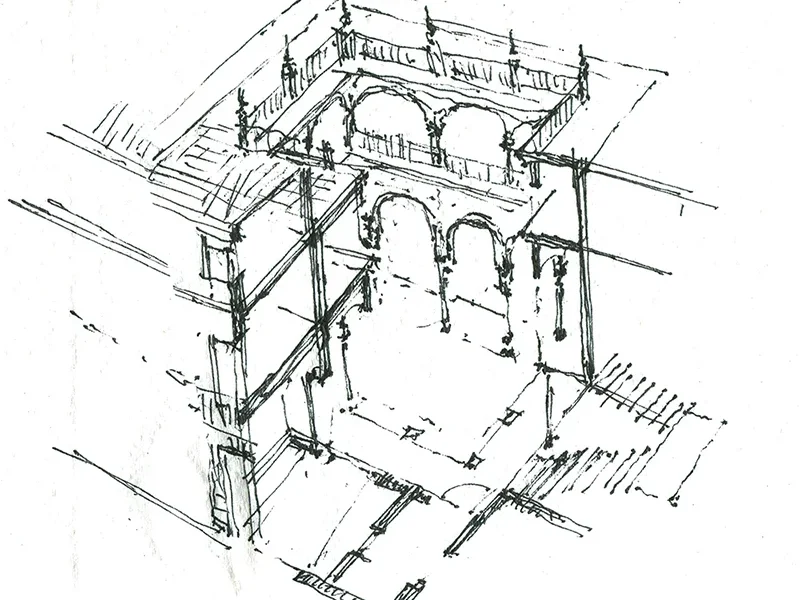 dibujo-axonometría-de-patio